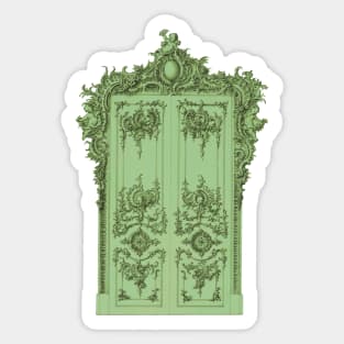 Antique Door Sticker